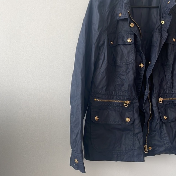 Tommy Hilfiger navy blue with gold jacket - Picture 2 of 5